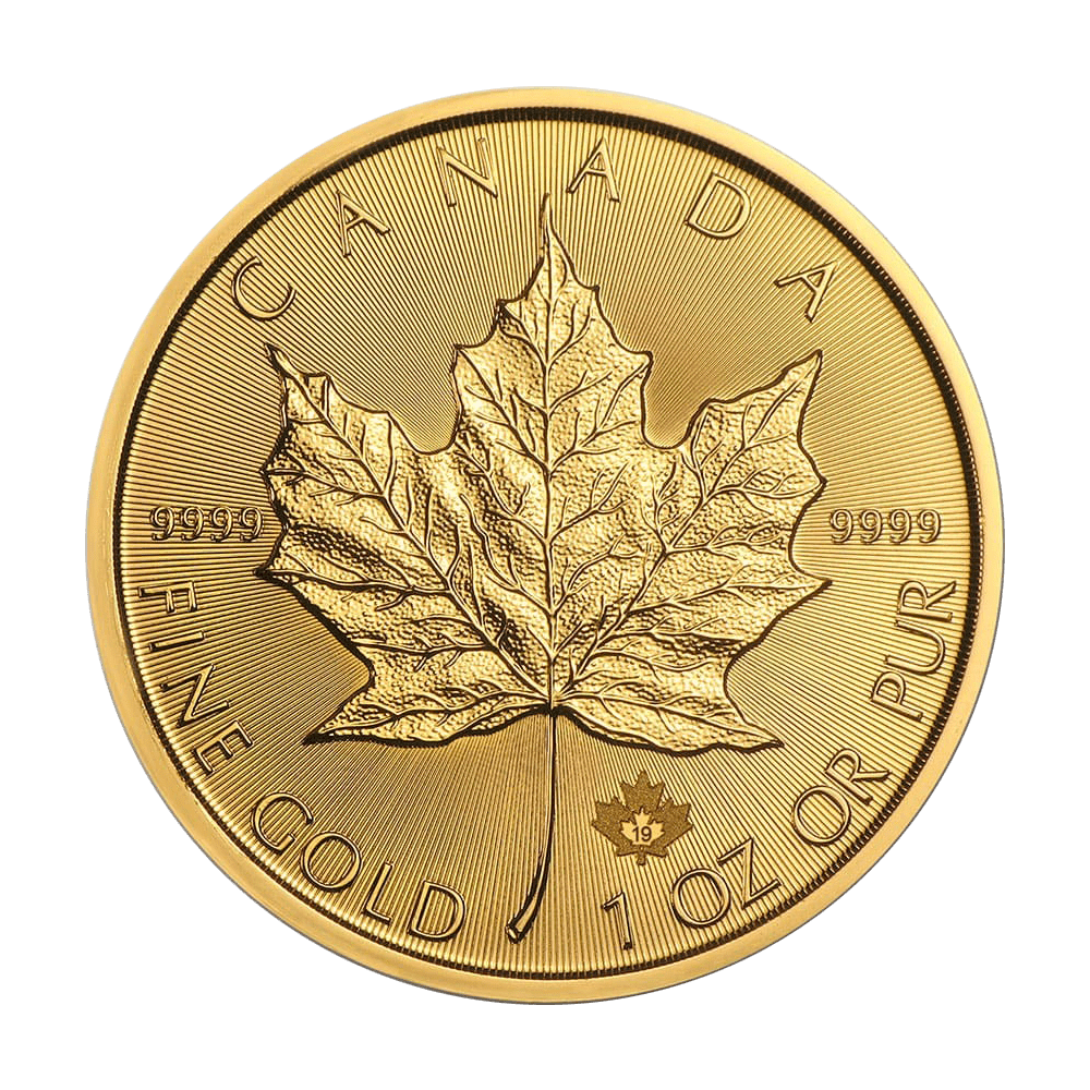 Gouden Maple Leaf munt